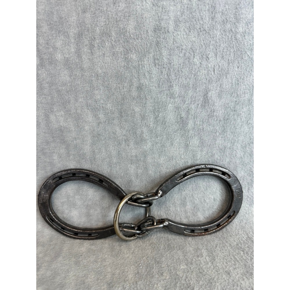 Diamond Horseshoe Puzzle Game Saddle Lite Hot Forged Brain Teaser NEW Rustic